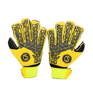 Gants de gardien de but de football violet noir en latex allemand |   Gants d'extérieur respirants et réglables, adhérence supérieure, protection antidérapante pour - Product Image 5