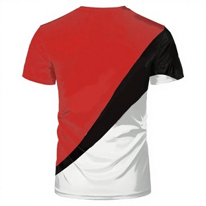 เสื้อยืดผู้ชายผ้าฝ้าย100% ระบายอากาศได้ดีคอกลมแขนสั้นพิมพ์ลายเอง - Product Image 1