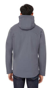 เสื้อแจ็กเก็ตผู้ชายผ้านิ่มปักลายกันลมมีฮู้ดระบายอากาศได้ดีมีซิปสำหรับเดินป่ากลางแจ้ง - Product Image 2