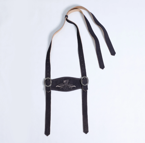 Pantalon en cuir traditionnel bavarois Lederhosen avec short Lederhosen personnalisé en cuir fendu de vache - Product Image 2