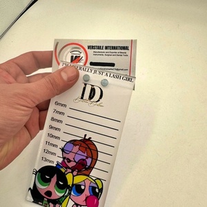 Plaques à cils professionnelles et mignonnes Power Puff Girls, étiquette privée, extension de cils, plaque en acrylique, cils magnétiques, cœur, carré, diamant - Product Image 5