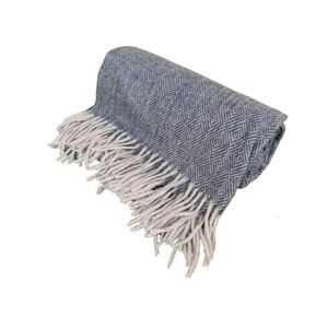 La mejor calidad, precio al por mayor, cómodas mantas cálidas de espiga de diamante de fabricante indio - Product Image 3