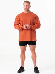 Custom Design LOGO Pattern Brand Name Wool Blend Hoodie Knit Sweater Long Sleeve Embroideries Jacquard Men's Knitted Hoodie - Product Image 6