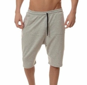 Jorts droits streetwear d'été personnalisés, coupe ample, en molleton de coton délavé foncé, couleur unie, anti-plis, style vintage HIGH STREET pour homme - Product Image 6