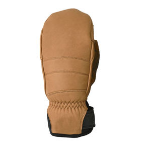 Guantes de esquí de dedo completo de cuero de cabra de diseño directo de fábrica, hogar térmico de invierno transpirable de alta calidad - Product Image 6