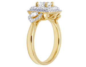 แหวนหมั้นเพชรโมอิสสีเงินแท้สำหรับสตรี S925สำหรับโอกาสพิเศษ - Product Image 4