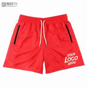 Shorts Vaqueros Casuales de Mezclilla para Hombre, Lavados, de Algodón, con Logotipo Personalizado, Shorts de Mezclilla a la Moda, Shorts Holgados para Hombre - Product Image 1