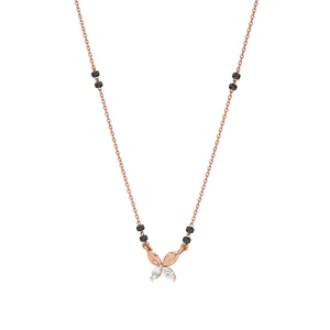 สร้อยคอเพชร Mangalsutra ดีไซน์ Petite Elegance - Product Image 2
