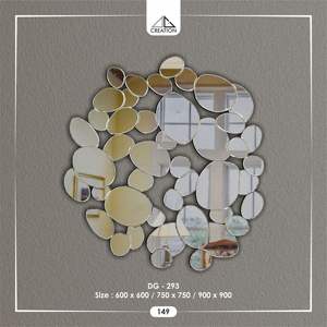 Espejo veneciano con reflejo claro para espacios interiores modernos de la India - Product Image 4