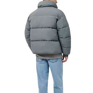 Doudoune matelassée personnalisée chaude et épaisse, style décontracté à manches longues, légère, grande taille, manteaux d'hiver pour hommes 2026 - Product Image 5
