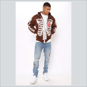 Sweat-shirts à capuche gris chiné de qualité supérieure, vente chaude, logo personnalisé en relief ou brodé, 100% coton, écologique, style urbain - Product Image 6