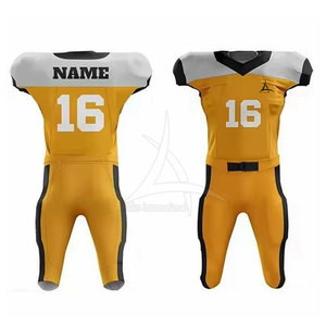 Uniforme de Fútbol Americano de Manga Corta Transpirable, de Alta Calidad, Ajuste Cómodo, Diseño Personalizado para Práctica, Gran Venta - Product Image 6
