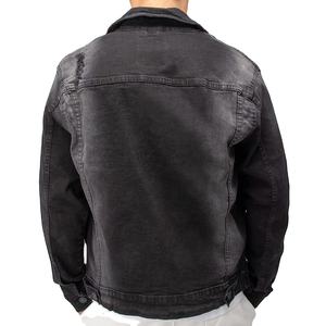Veste en jean élégante pour homme, décontractée, vente en gros OEM, haute qualité, coton personnalisé, respirante, coupe-vent, vente de printemps 2026 - Product Image 6