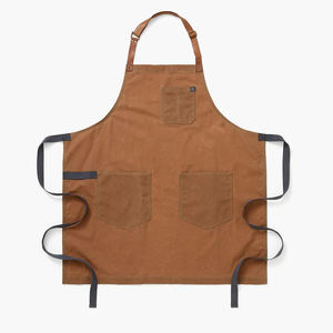 Professional Grade Heavy Cotton Adjustable Large Tool <b>Pockets</b> BBQ Cooking Chef Kitchen <b>Apron</b> for Men - Product Image 6