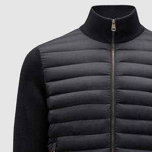 เสื้อแจ็คเก็ตผู้ชาย สกรีนโลโก้ได้ แจ็คเก็ตลำลองสำหรับฤดูหนาว มีกระเป๋า พร้อมบริการ OEM - Product Image 5