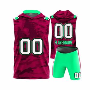 Maillot de football américain 7v7 abordable, uniforme de qualité supérieure, style athlétique, impression par sublimation personnalisée, vente en gros - Product Image 3