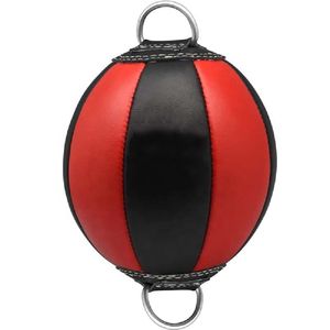 Ballon de vitesse de boxe personnalisé de haute qualité en cuir noir durable et écologique pour la vente en gros - Product Image 6