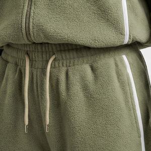 Ensemble de survêtement pour femme, léger et respirant, avec sweat à capuche et pantalon de survêtement évasé 350 g/m², fermeture éclair, vêtements de sport, couleur personnalisée - Product Image 2