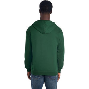 Ultra <b>soft</b> zipper <b>hoodie</b> flexible fit comfort wear universal season adaptable cut breathable casual layer - Product Image 4