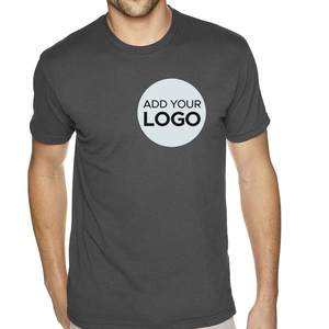 Camiseta de Algodón 100% de Corte Ajustado FS-T-01 para Hombre de Level Apparel - Product Image 2