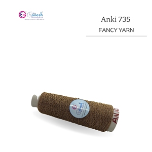 Premium Quality Fancy <b>Yarn</b> for Weaving and Crochet Soft and Durable Fancy <b>Yarn</b> Collection Organic Fancy <b>Yarn</b> Anki 735 - Product Image 3