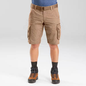 Pantalones cortos informales Cargo de algodón de diseño personalizado para hombres Patrón sólido de peso pesado de alta calidad Ecológico con bolsillos laterales - Product Image 2