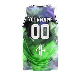 Top Trending by ATLANTIC Hombres Sublimación Camisetas de baloncesto Premium Alta calidad 100% Poliéster Precios baratos para hombres - Product Image 3