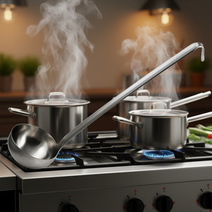 Cucharón Profesional de Cocina de 14 cm, Acero Inoxidable Satinado, LINEA 700, Modelo 07150140IVV - Product Image 3