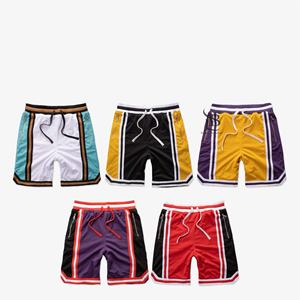 Shorts de Baloncesto Personalizados para Hombre al por Mayor, Diseño de Verano Bsci, Logotipo Bordado, Shorts Deportivos Casuales de Malla - Product Image 2
