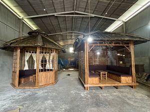 Pergola en bambou naturel/Gazebo KD produits/fabricant/fait à la main au Vietnam - Product Image 5