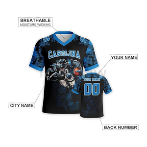 Arizona 100% Polyester Sublimation American Football Jerseys Maillots Unisexe Pinnies Vêtements de football américain, Uniforme de football américain - Product Image 5