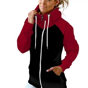 Y2k Vintage Winter Streetwear Pareja Tops Sudadera con capucha integrada Hombres Color sólido Pullover Hip Hop Empalme Sudadera - Product Image 6