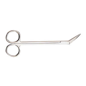 Ciseaux de dissection dentaire pour sutures, ciseaux de laboratoire pour tissus gingivaux, dentelés, en acier T/C, manuels, 16,5 cm, certifiés CE, garantie 1 an - Product Image 5