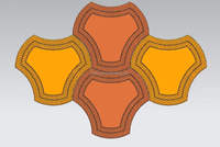 Nouveaux moules en plastique pour pavés décoratifs, moules pour dalles de pavés, moules pour pierres de pavés, personnalisables