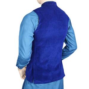 Chaleco de Terciopelo para Hombre Chase Value - Azul Rey Talla 34 - Product Image 6
