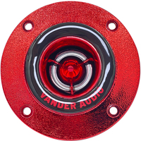 Diskon besar warna merah 3.75 inci 105dB pengeras suara mobil Tweeter peluru Mobil Terbaik Stereo Super Tweeter