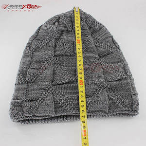 หมวกบีนนี่ไหมพรมถักมีสไตล์สำหรับผู้ชายทรงพอดีตัวสำหรับฤดูใบไม้ร่วงฤดูหนาว - Product Image 3