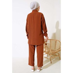 Conjunto de 2 piezas de cuentas frontal Aerobin Castaño - Product Image 4