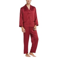 Ensembles de vêtements de nuit pour hommes en deux pièces, 100% coton, respirant, séchage rapide, thermique, grande taille, personnalisable, tricoté, qualité export, toutes saisons