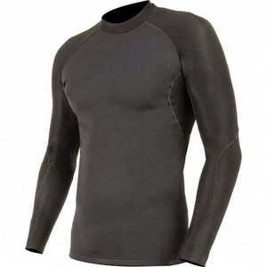 Chemise de Compression à manches longues imprimée, vente en gros, vierge, OEM, Surf, LOGO MMA, UV, protège-éruptions cutanées personnalisés - Product Image 1