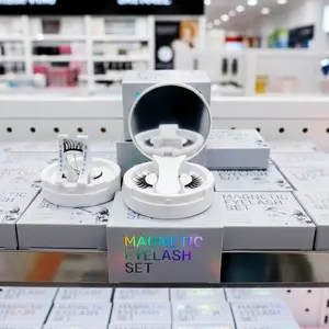 Nouvelles extensions de <span class=keywords><strong>cils</strong></span> magnétiques réutilisables avec applicateur pour <span class=keywords><strong>cils</strong></span> supérieurs et inférieurs - Product Image 3