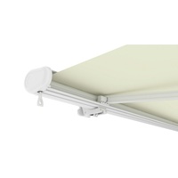Auvent électrique SUNRAY beige 3x4M à cassette intégrale, extensible, en alliage d'aluminium, cadre en polyester, acier inoxydable léger 70g, pour restaurants