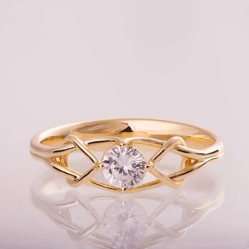 14K Yellow Gold