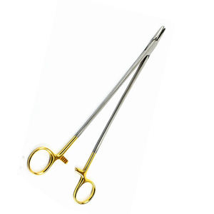 Pince porte-aiguille Wangensteen de haute qualité TC droite 10.12 "pince porte-aiguille chirurgicale à usage médical - Product Image 4