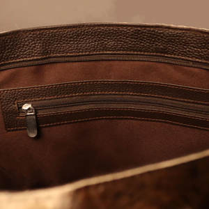 Bolso de Mano de Cuero Vacuno de Color Sólido de Talla Grande, de Alta Calidad y Precio Económico, en Venta - Product Image 4