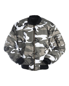 Vêtements d'extérieur décontractés pour hommes, blouson bombardier épais et chaud Mans, blousons bombardiers d'hiver avec broderie personnalisée multicolore pour hommes - Product Image 5