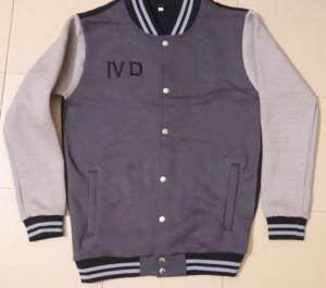 Custom <b>Purple</b> <b>Varsity</b> <b>Jacket</b> Work Uniform Winter Windbreaker with Embroidered Design Top Sale - Product Image 1