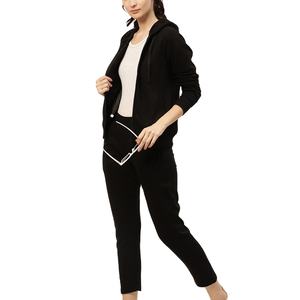 Survêtements à capuche pour femmes 2025 en promotion – Respirants, écologiques, 100 % coton, personnalisables, prix usine, en molleton pour le sport - Product Image 3