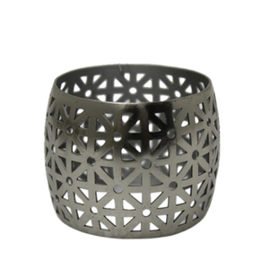 ที่ใส่กระดาษเช็ดปากเหล็กห่วงโลหะนิกเกิลสำหรับตกแต่งห้องครัวและบนโต๊ะ - Product Image 1