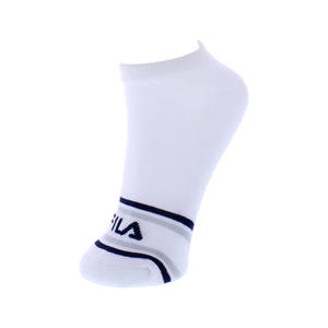 Chaussettes unisexes Fila 6 Pack Half Cushion No Show, couleur : blanc/multicolore, 100 % authentiques - Product Image 3